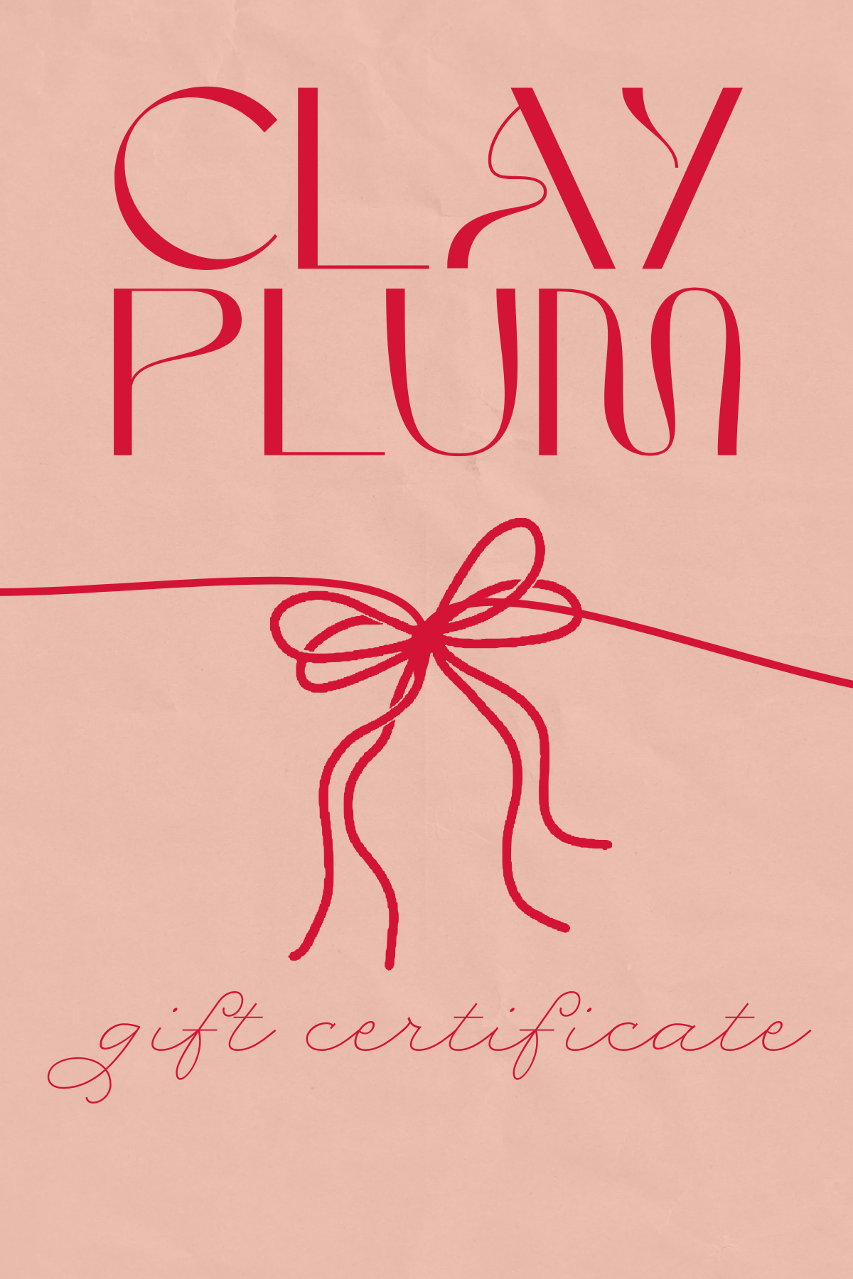 Clay Plum Gift Card